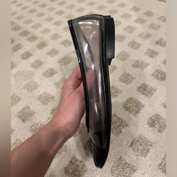 Chanel CC Captoe Classic Ballet Flat PVC Transparent 37 - Picture 16 of 16